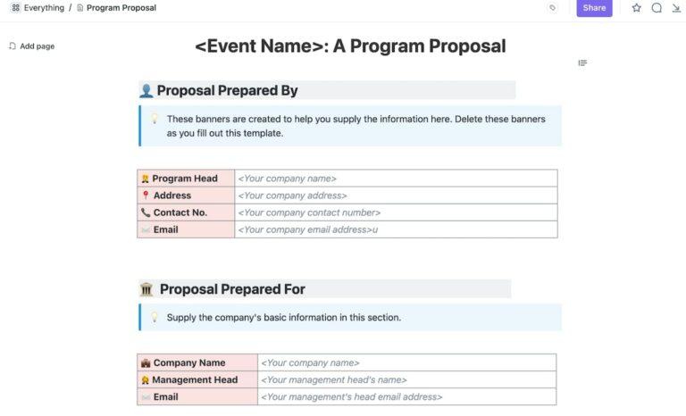 10 Free Program Management Templates With Plans & Processes