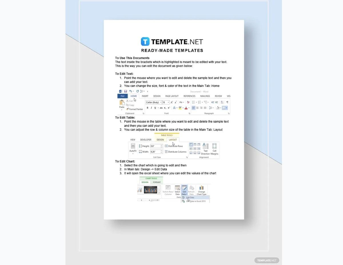 Docs Template Pelatihan Perusahaan oleh Template.net