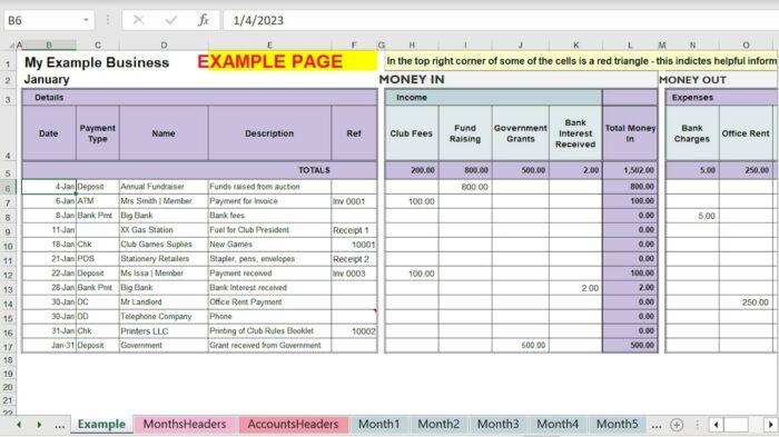 10 Free Bookkeeping Templates in Excel and ClickUp