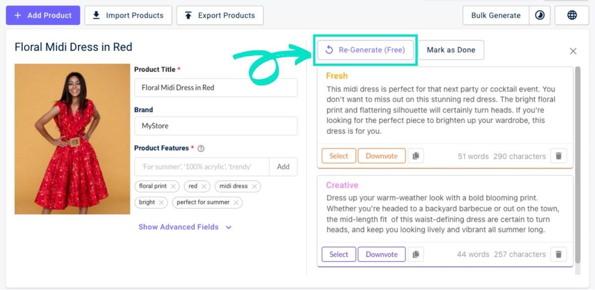 Hypotenusa AI paragraaf generator