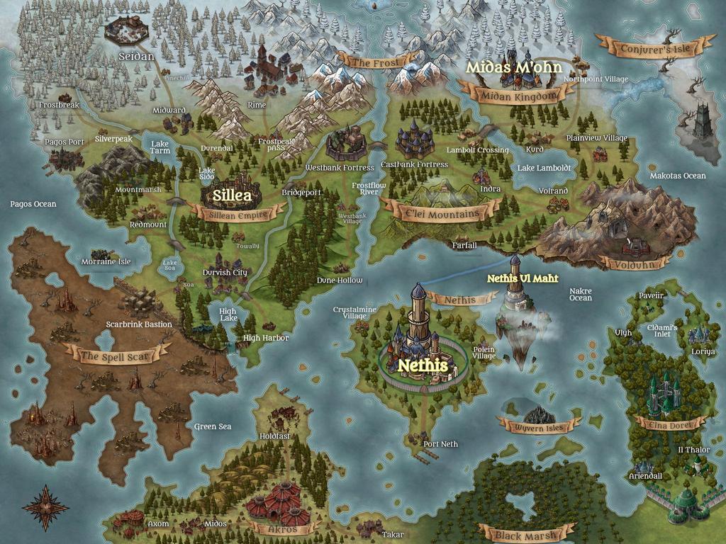 Inkarnate Dashboard