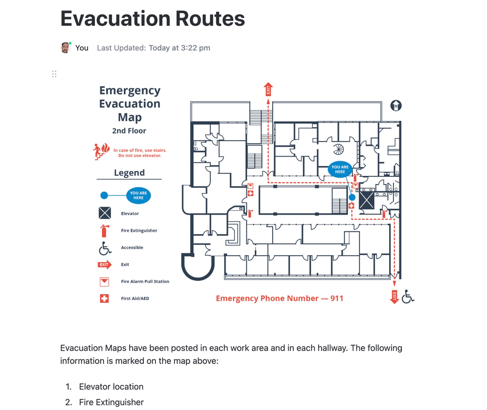 ClickUp Emergency Plan Template