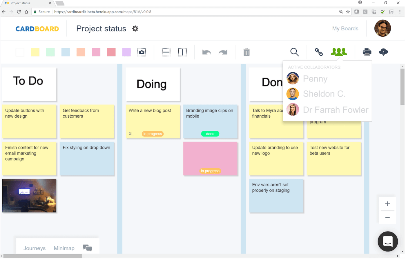 Free Online Sticky Notes for Team Collaboration