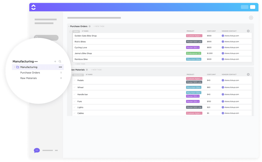 Customer expectations are sky high, but the ClickUp Order Fulfillment Template can help you deliver the experience they are looking for