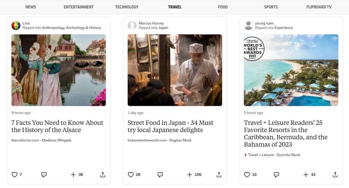 Des applications sympas : Flipboard