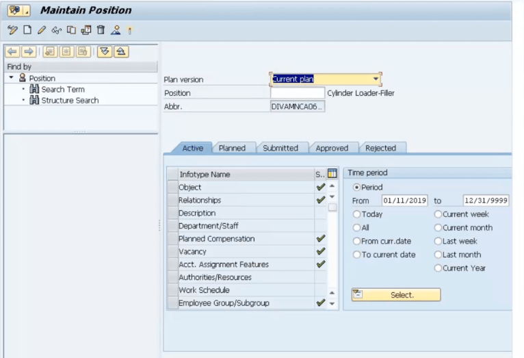 Beispiel für IBM Talent Management Software