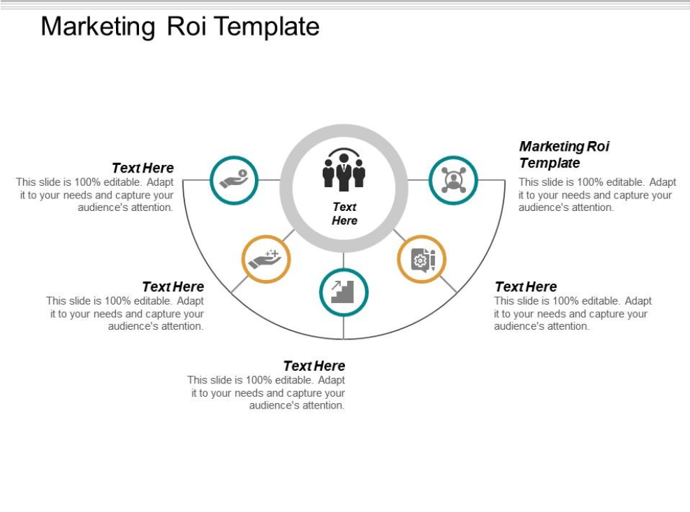 Marketing ROI Template by SlideTeam