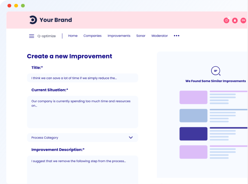 Tangkapan layar dari Q-Optimize