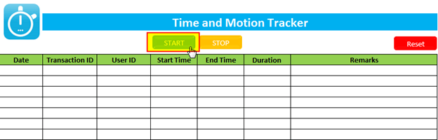 Modèle d'étude de temps Excel par Excelsirji