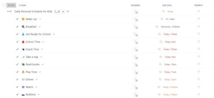 10 Free Habit Tracker Templates in Google Sheets & ClickUp