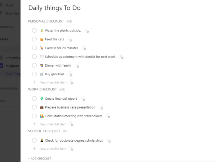10 Free Habit Tracker Templates in Google Sheets & ClickUp