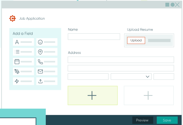 Alternatif Wufoo: templat formulir lamaran kerja di Cognito Forms