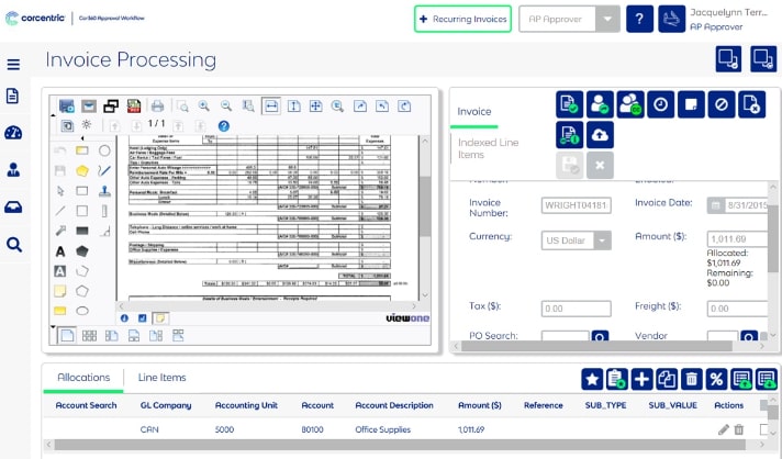 Procurement management software: Corcentric