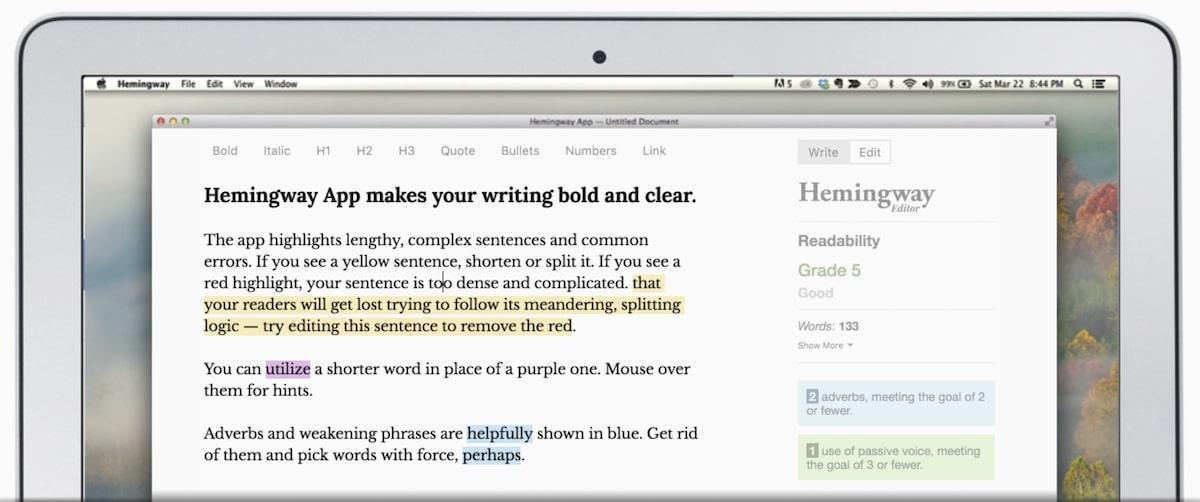Hemingway Editor
