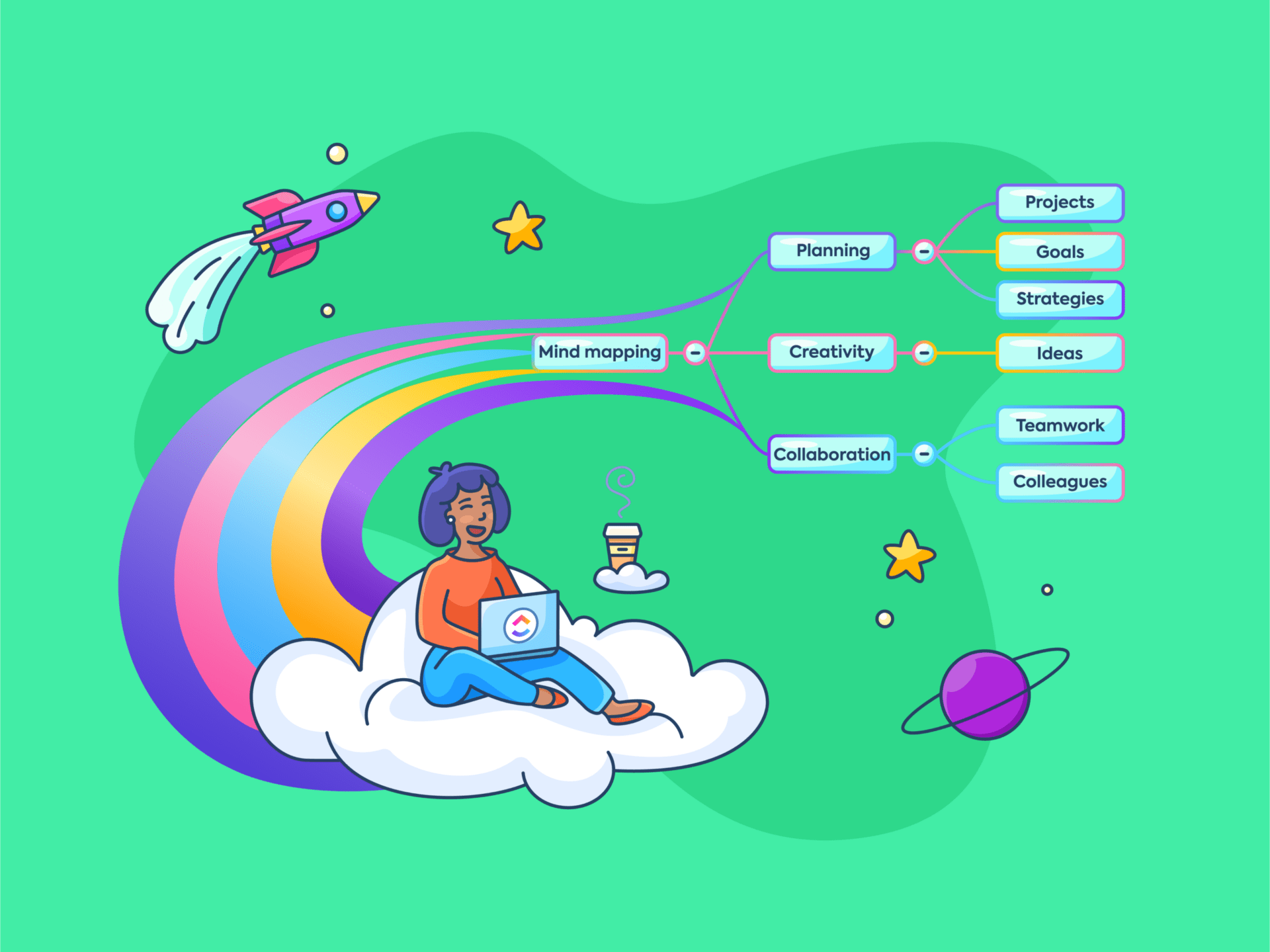 10 kostenlose Vorlagen für Kontextdiagramme