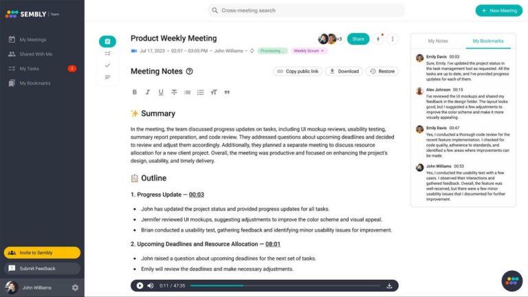 10 Best Free AI Meeting Note Taker Tools for Meetings in 2026