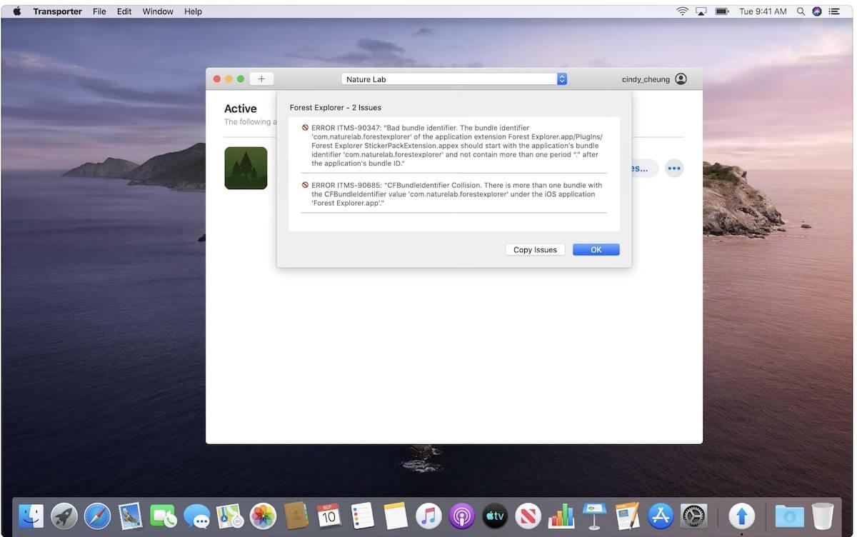 Herramientas para desarrolladores de Mac: Transporter App