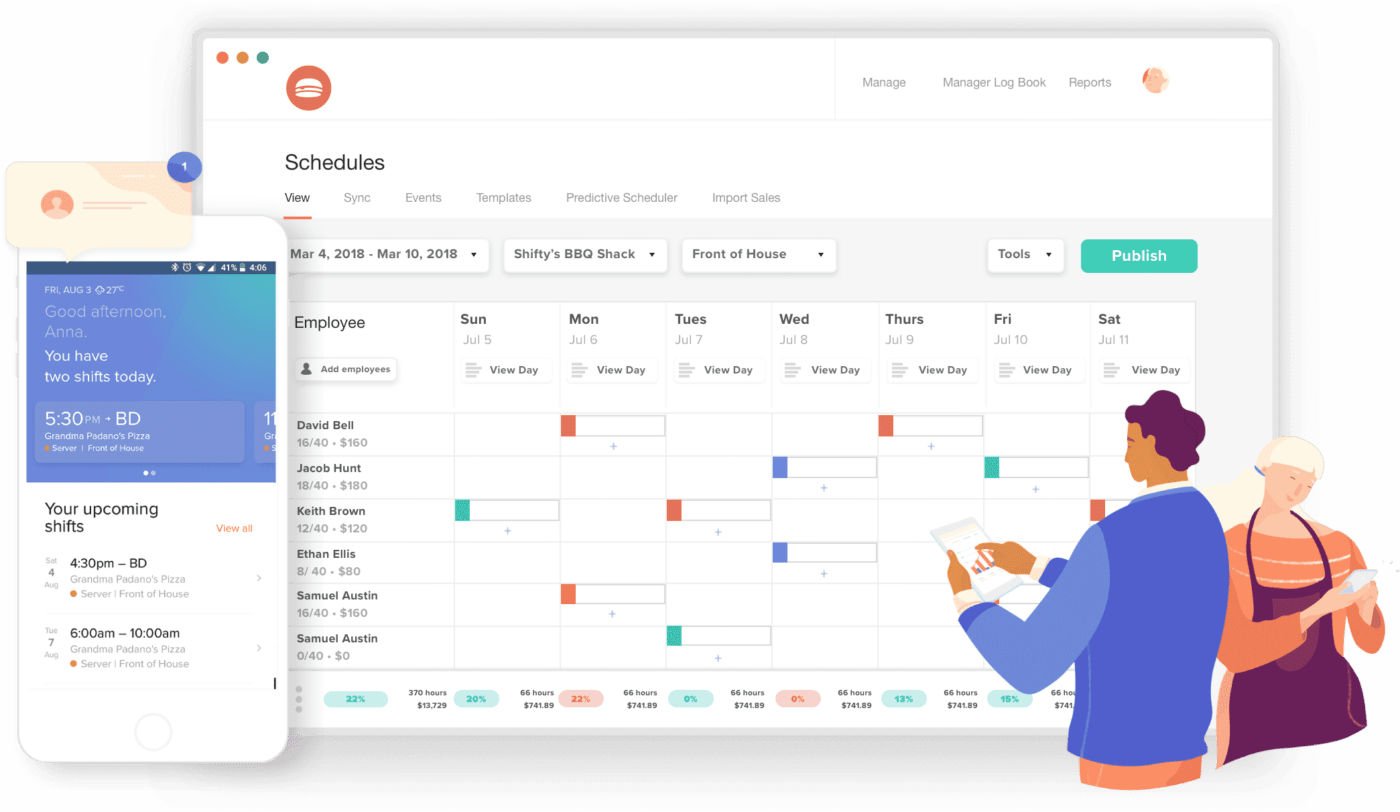 7shifts dashboard