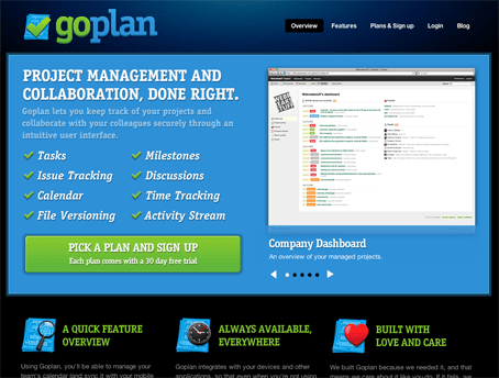 GoPlan Dashboard