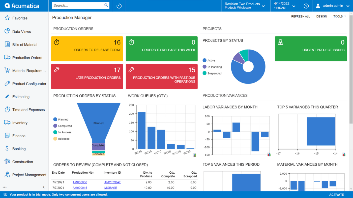 Top 13 ERP System Examples for 2024 | ClickUp