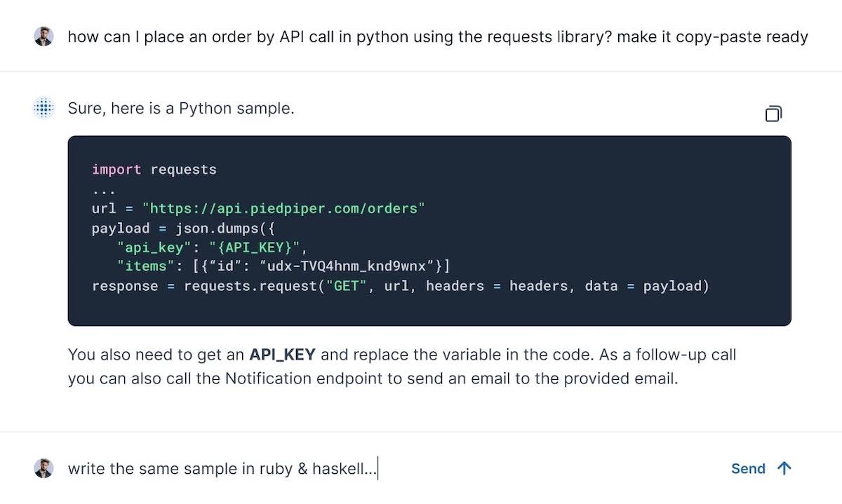 Archbee Python code sample