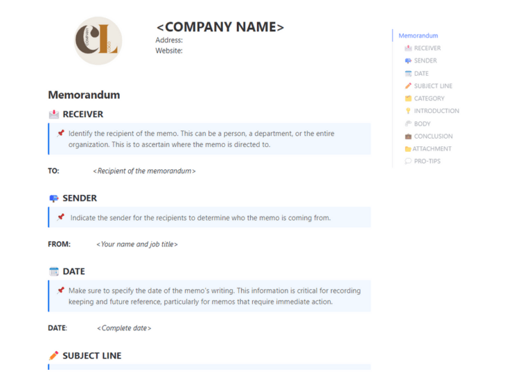 10 Free Memo Templates for Clear and Concise Communication | ClickUp