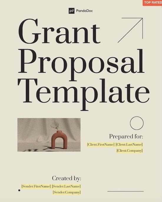 PandaDoc’s Grant Proposal Template