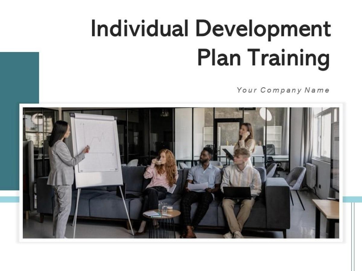Screenshot of an Individual Development Plan Template