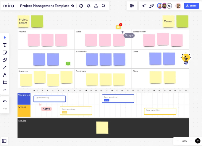 Alphabetization Game - Agile Game - Miro 