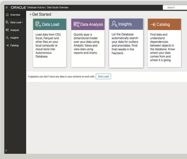 Oracle Autonomes Datenlager