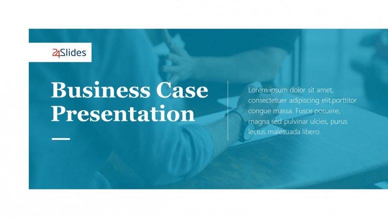 Business Case Presentation Template by 24slides