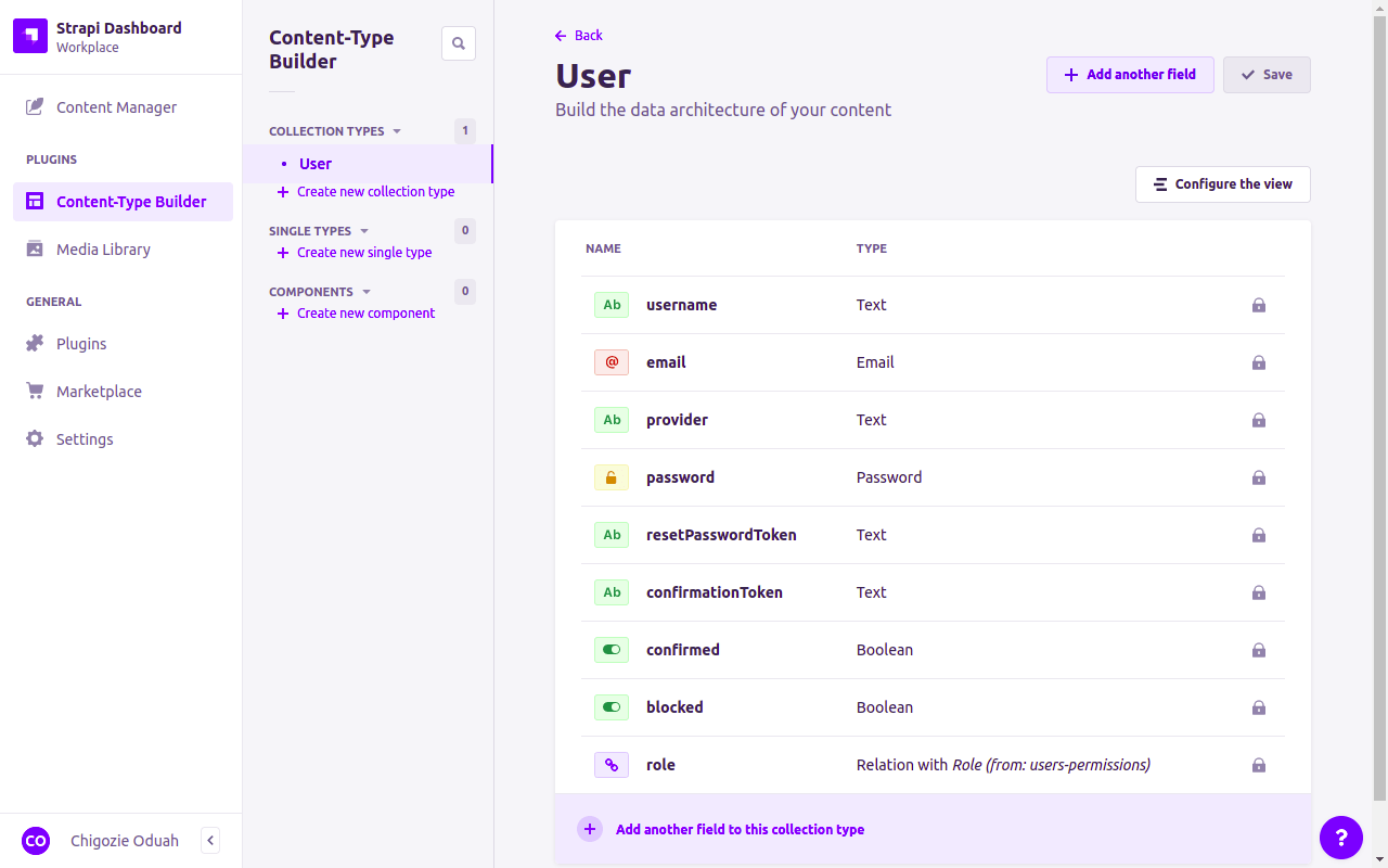 software CMS sem cabeça Strapi