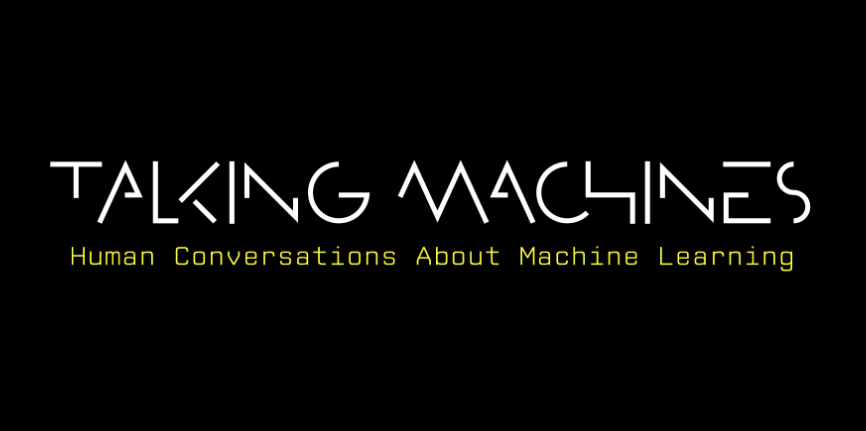 Imagem do podcast de IA do Talking Machines