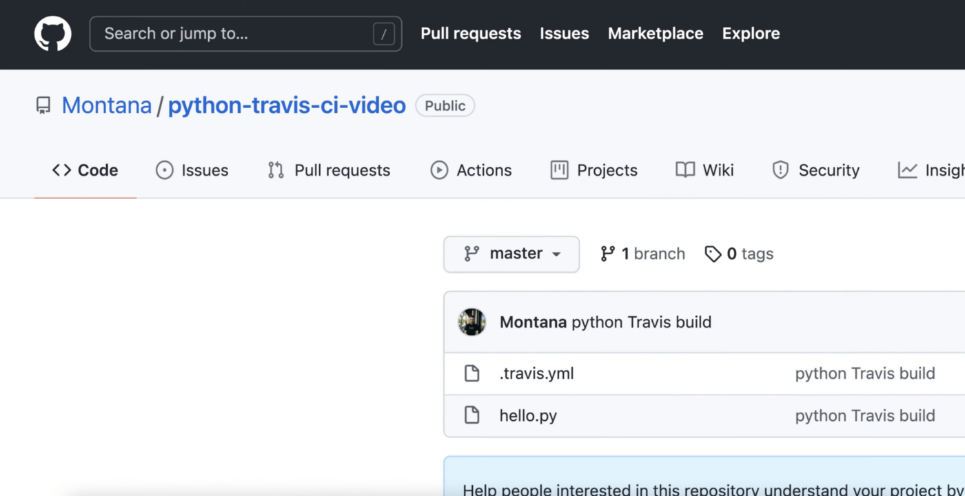 Travis CI para implementação contínua