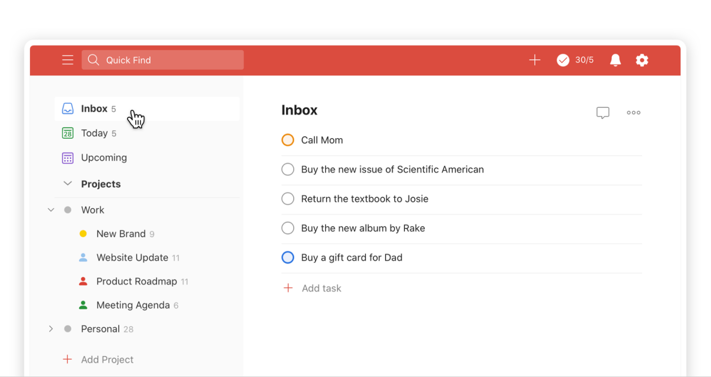 Todoist Dashboard