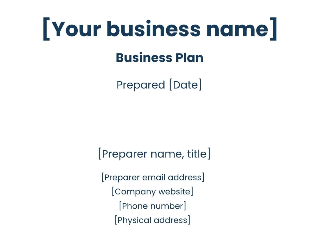 An example of Word Sales Plan Template by Business News Daily