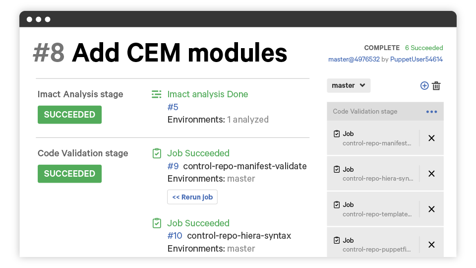 Puppet for continuous deployment