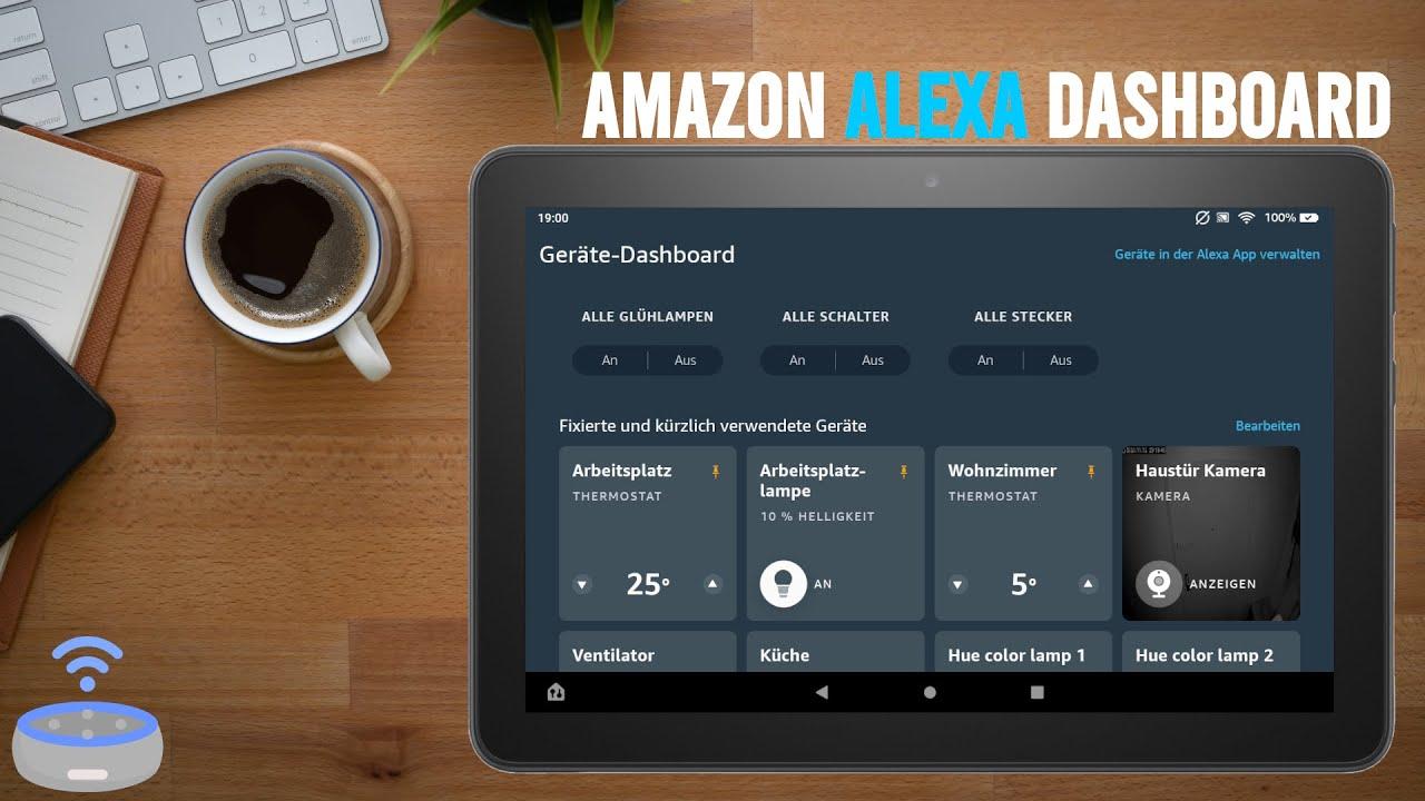 Amazon Alexa Dashboard voice assistants