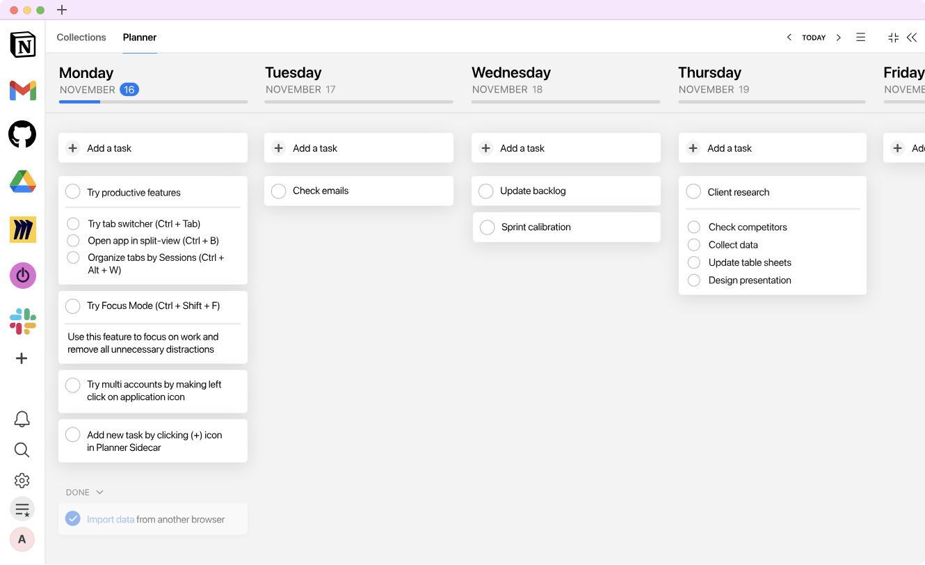 Image of Sidekick as a Shift alternative