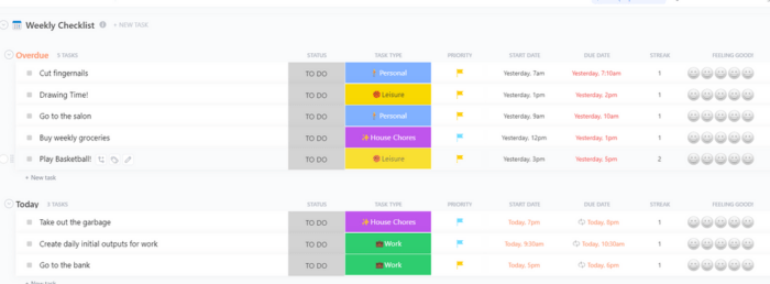 30 Free Checklist Templates in Word, Excel, & ClickUp Docs