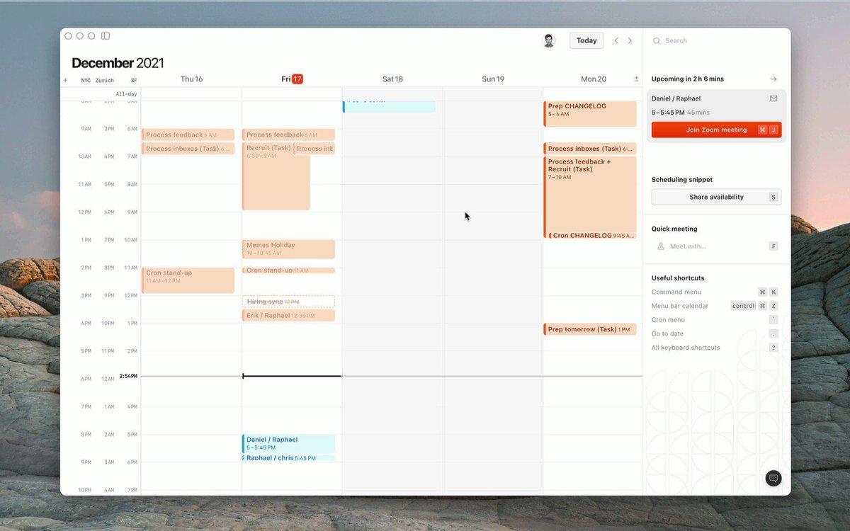 8am contact management and calendar tool is now released! - 5pm Blog