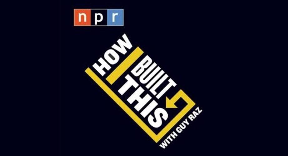 Product management podcasts: How I Built This with Guy Raz logo
