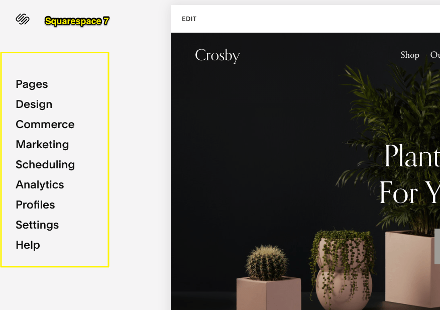 Squarespace Produktbeispiel