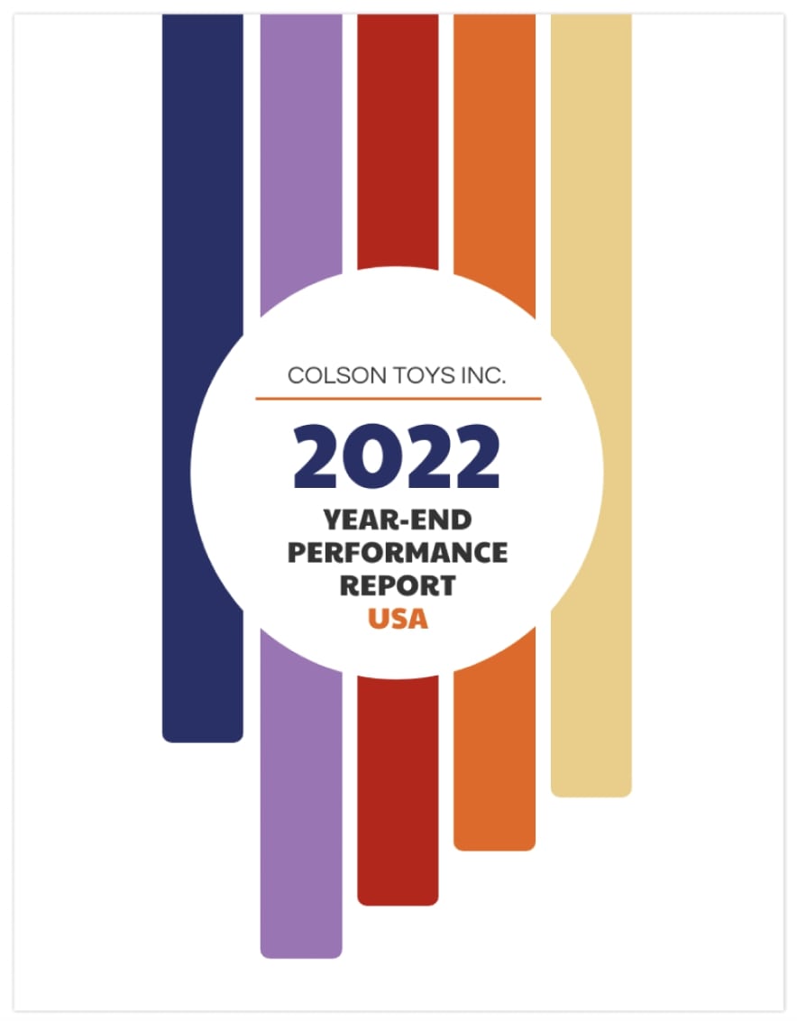 Venngage Year End Annual Report Templates