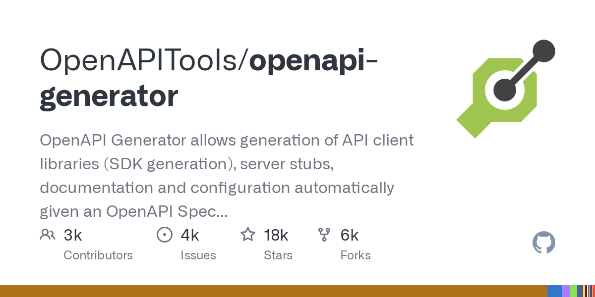 OpenAPI Generator documentation software