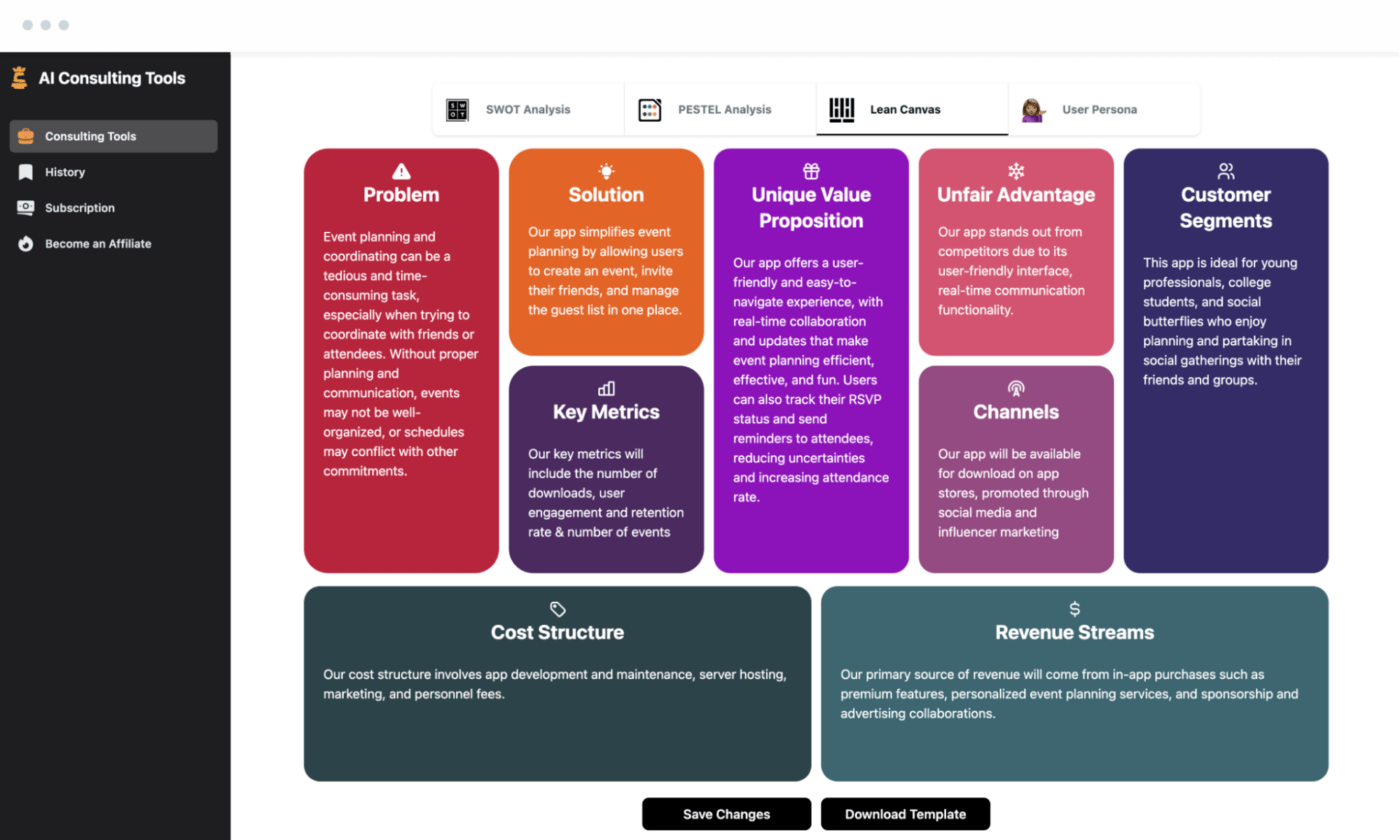 Outils d'IA Consulting