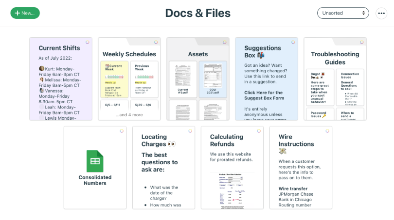Basecamp Docs & Files