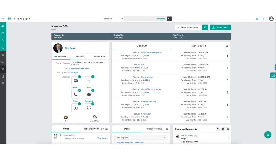 CRMNEXT para bancos