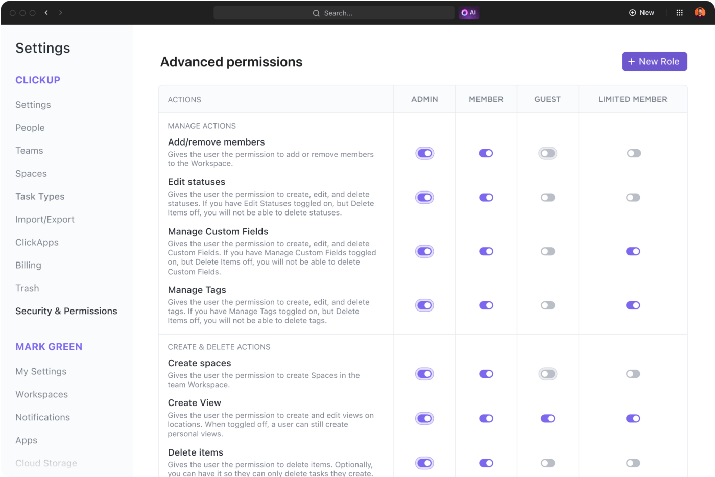 ClickUp 3.0 Permissions simplified