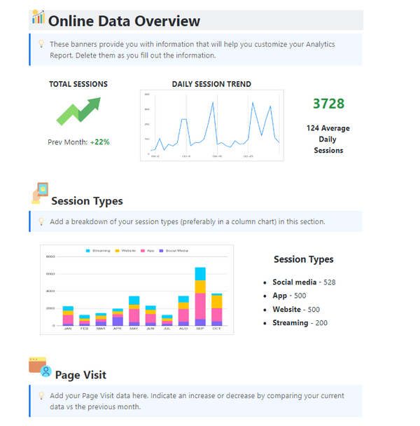 With ClickUp's Analytics Report Template, you'll get the insights you need to track your progress and make smarter decisions – all in one place!